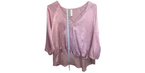 Chic Pink Blouse; M