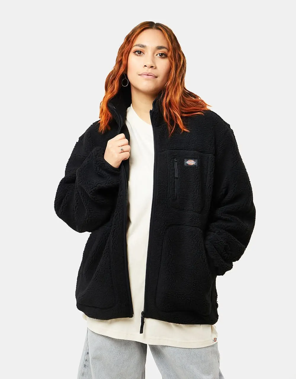 Dickies Mount Hope Full Zip Fleece - Black