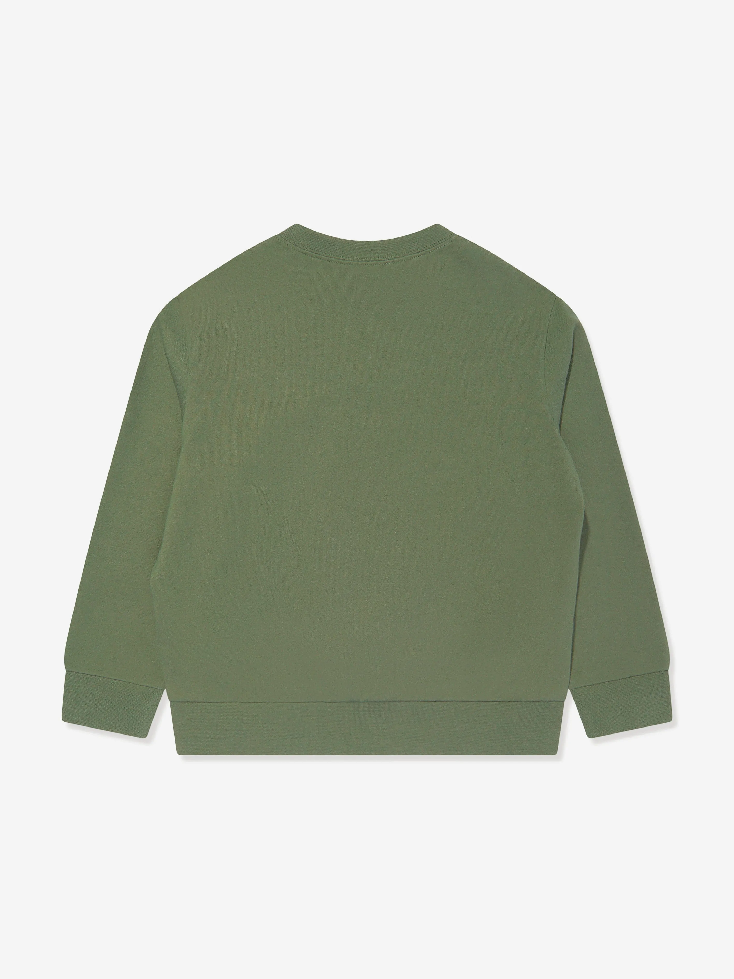 EA7 Emporio Armani Boys Large Logo Sweatshirt in Green