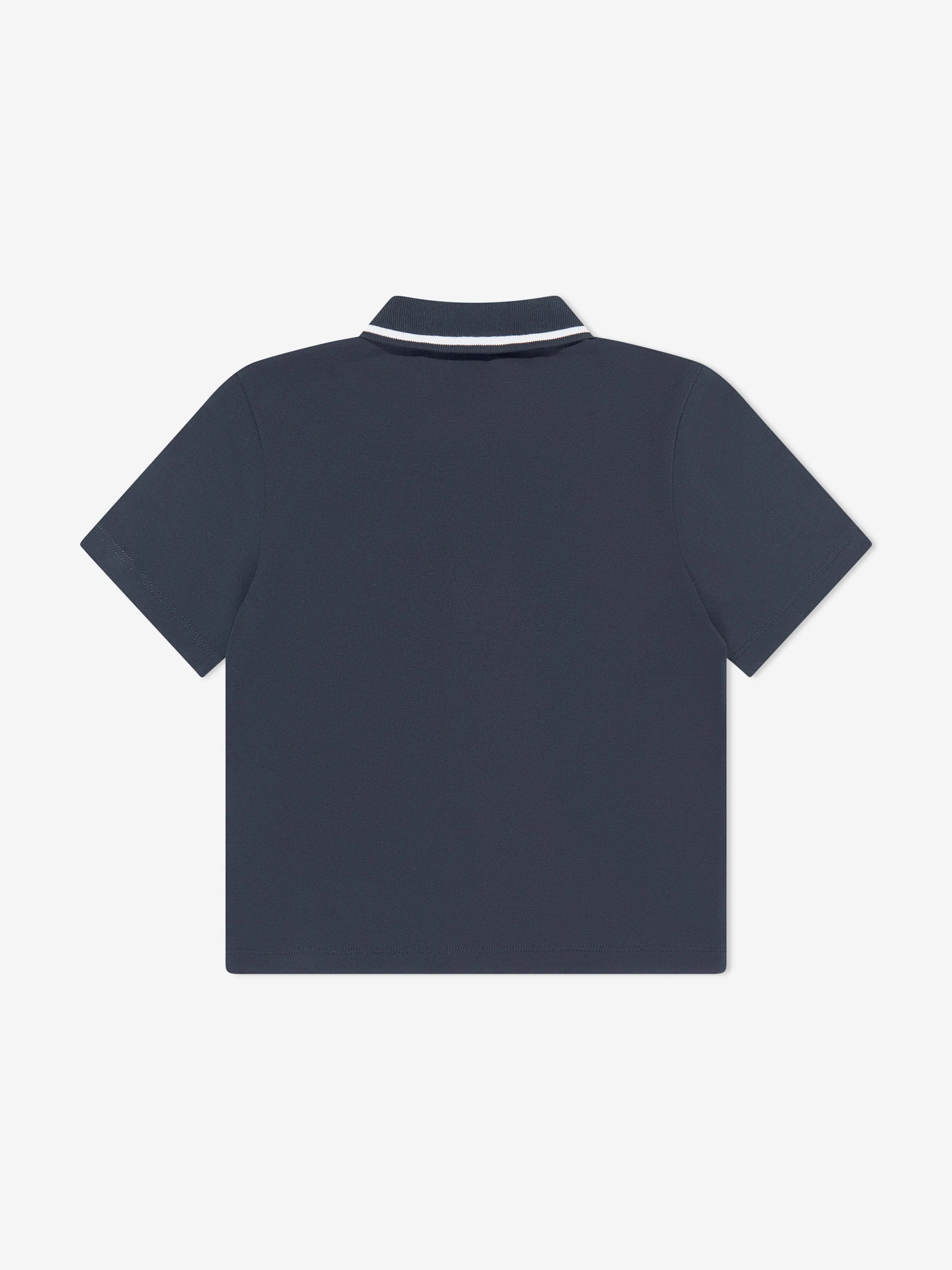 EA7 Emporio Armani Boys Logo Polo Shirt in Navy