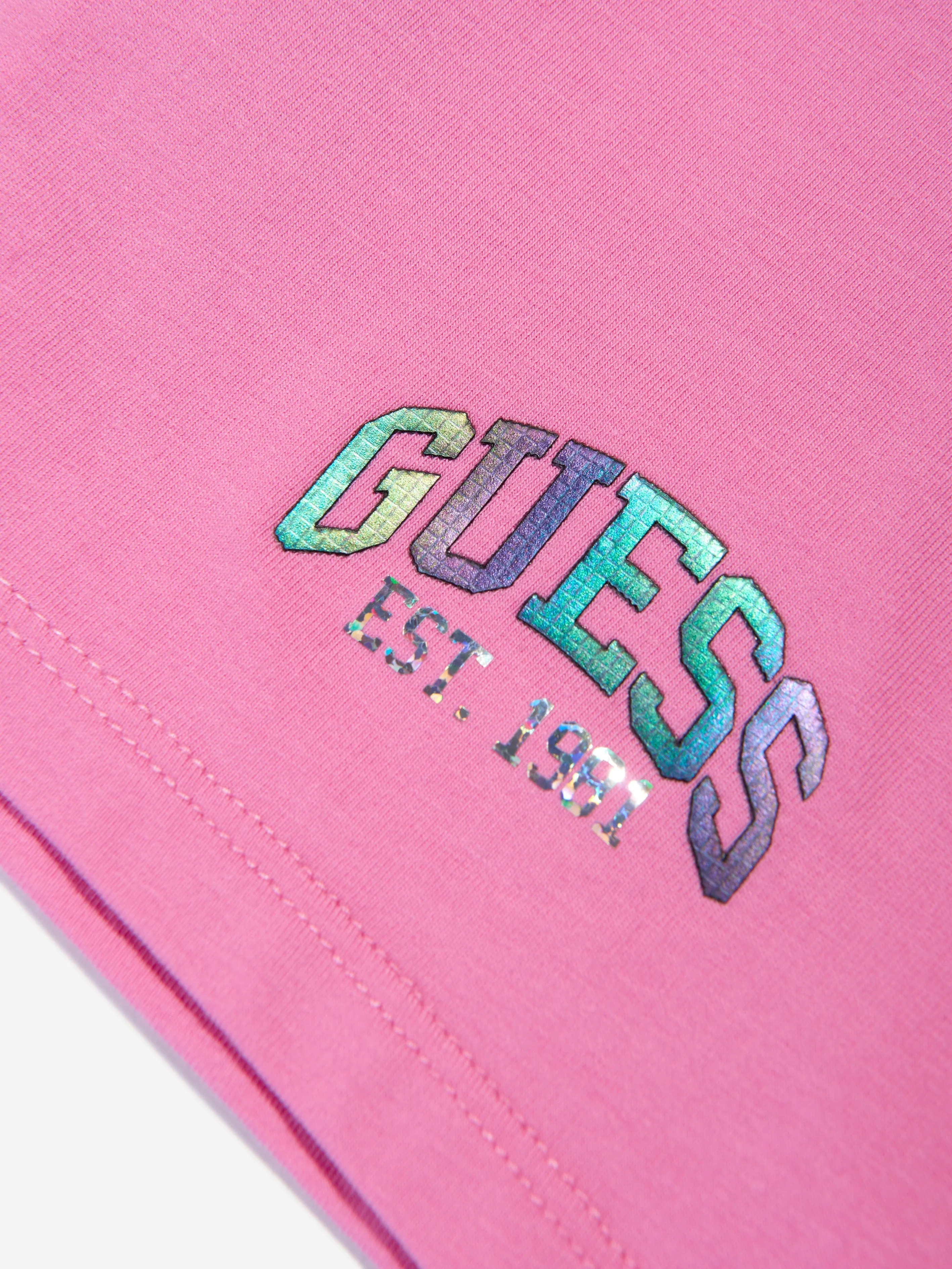 Guess Girls Cycling Shorts in Pink