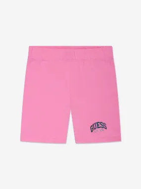 Guess Girls Cycling Shorts in Pink