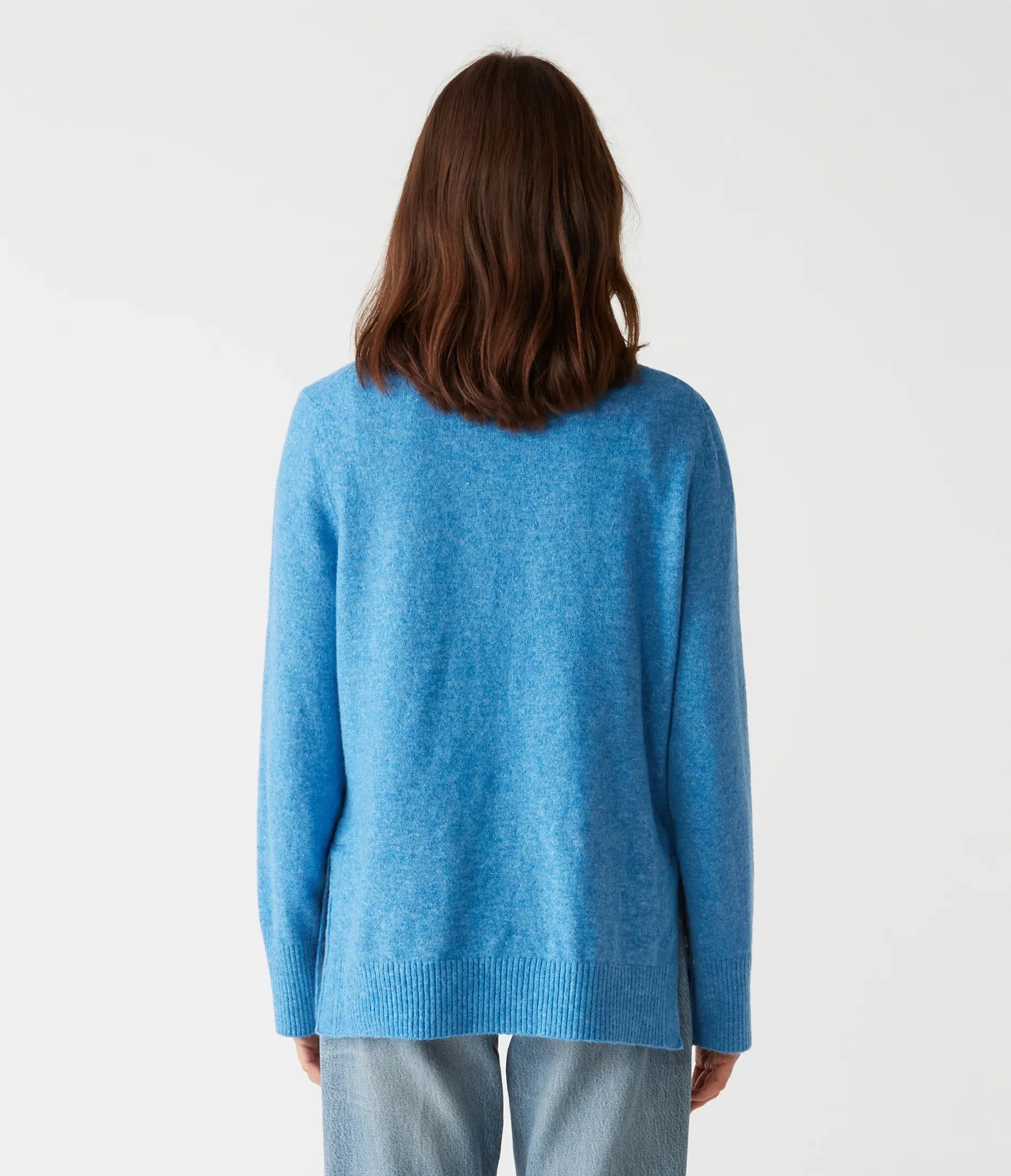 Imogen Crew Neck Sweater - Sky