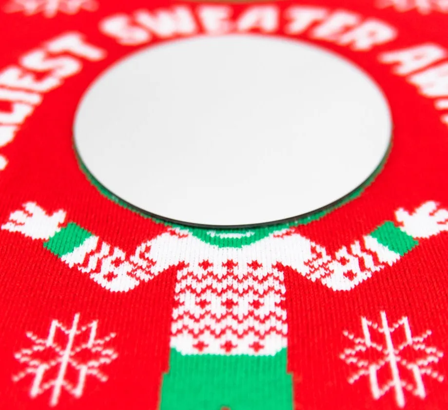 Interactive 3D Mirror "Ugliest Sweater Award" Ugly Christmas Sweater