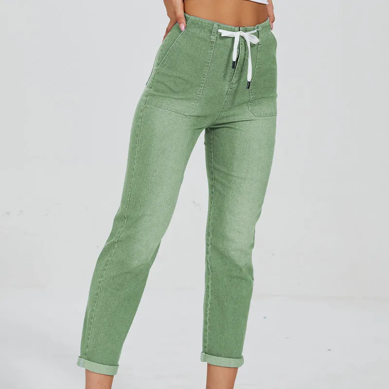 Judy Pull On Denim Joggers