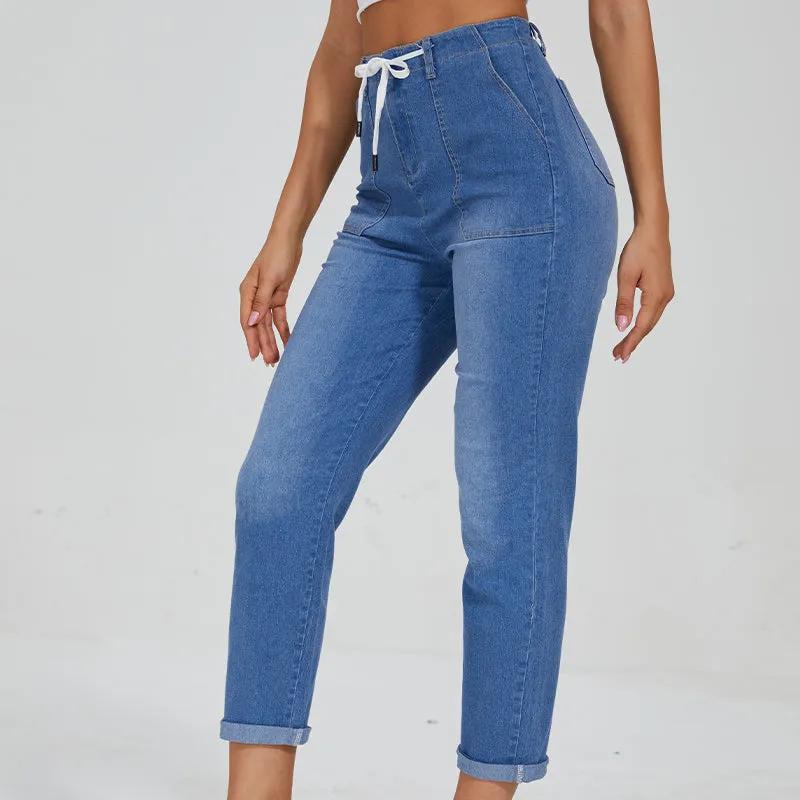 Judy Pull On Denim Joggers