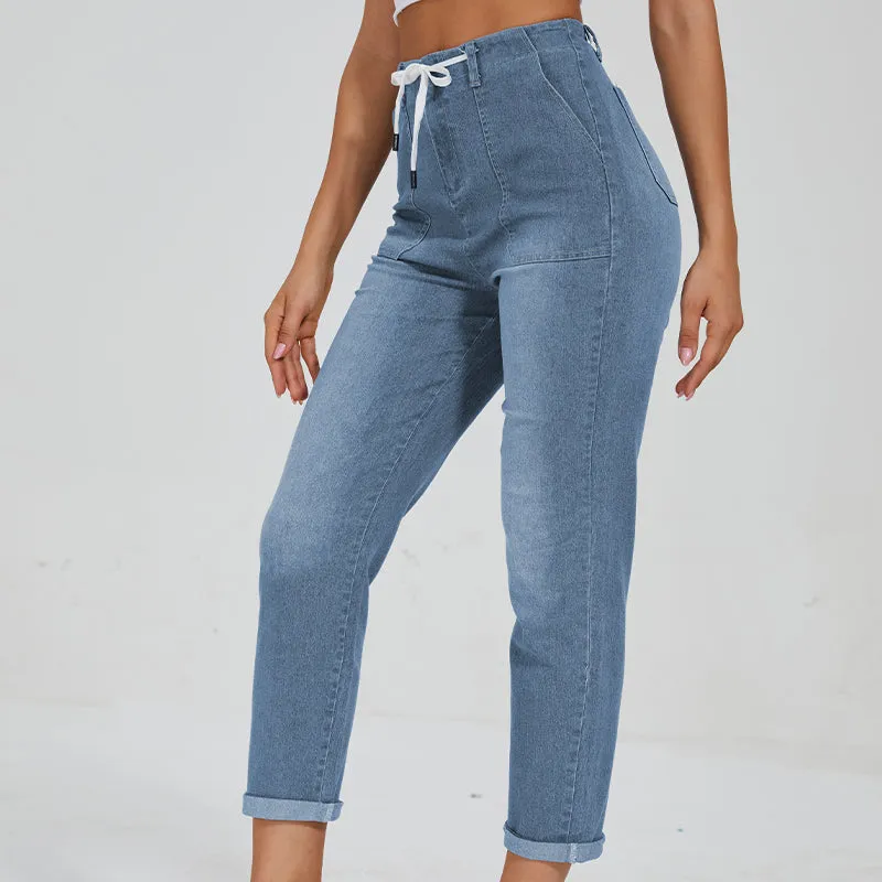 Judy Pull On Denim Joggers