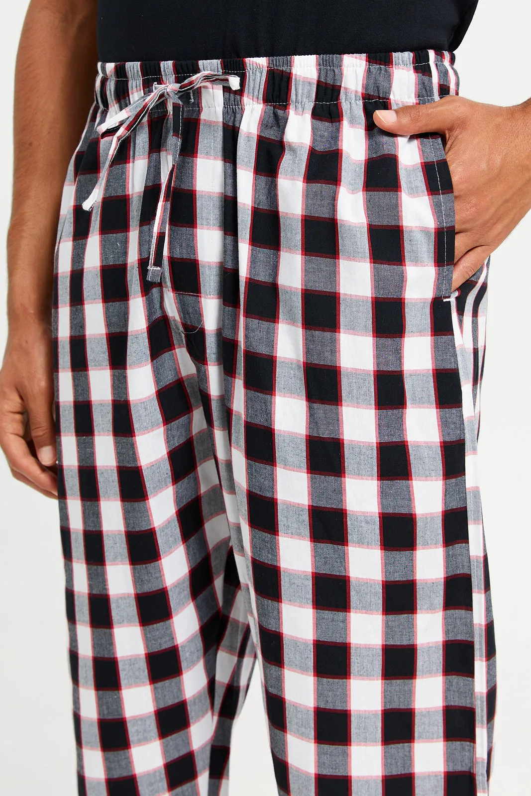 Men Multicolour Checkered Pyjama Bottom