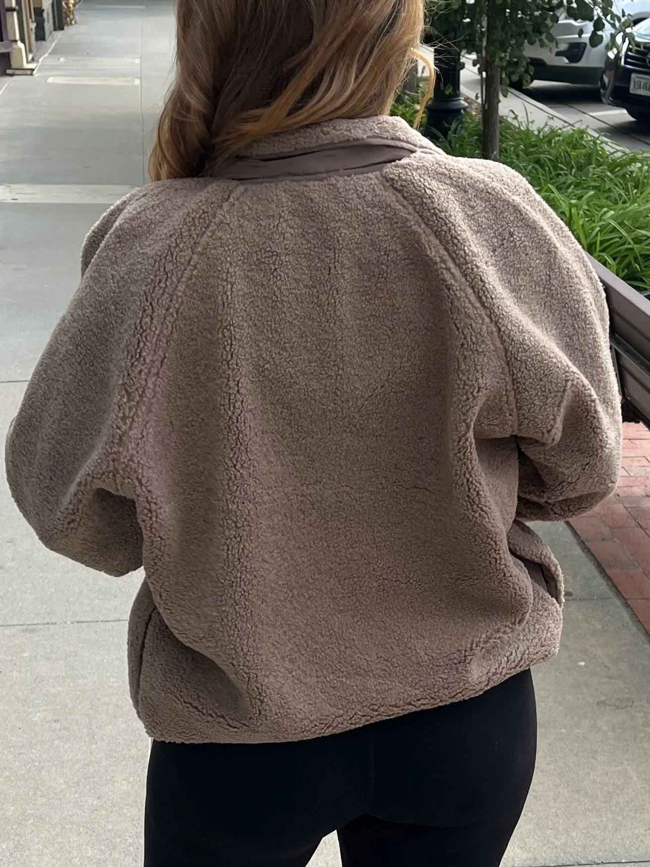 Mocha Teddy Bear Jacket