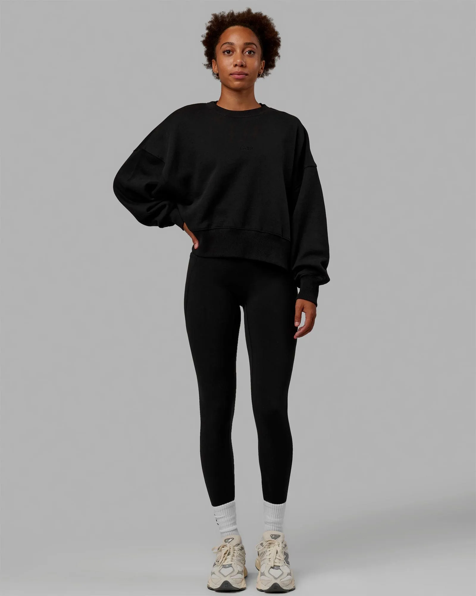 MVP Oversized Sweater - Black