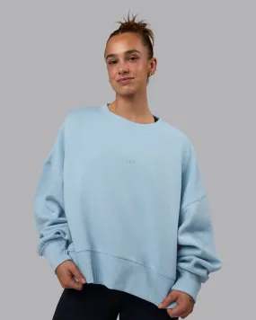 MVP Oversized Sweater - Glacial Blue