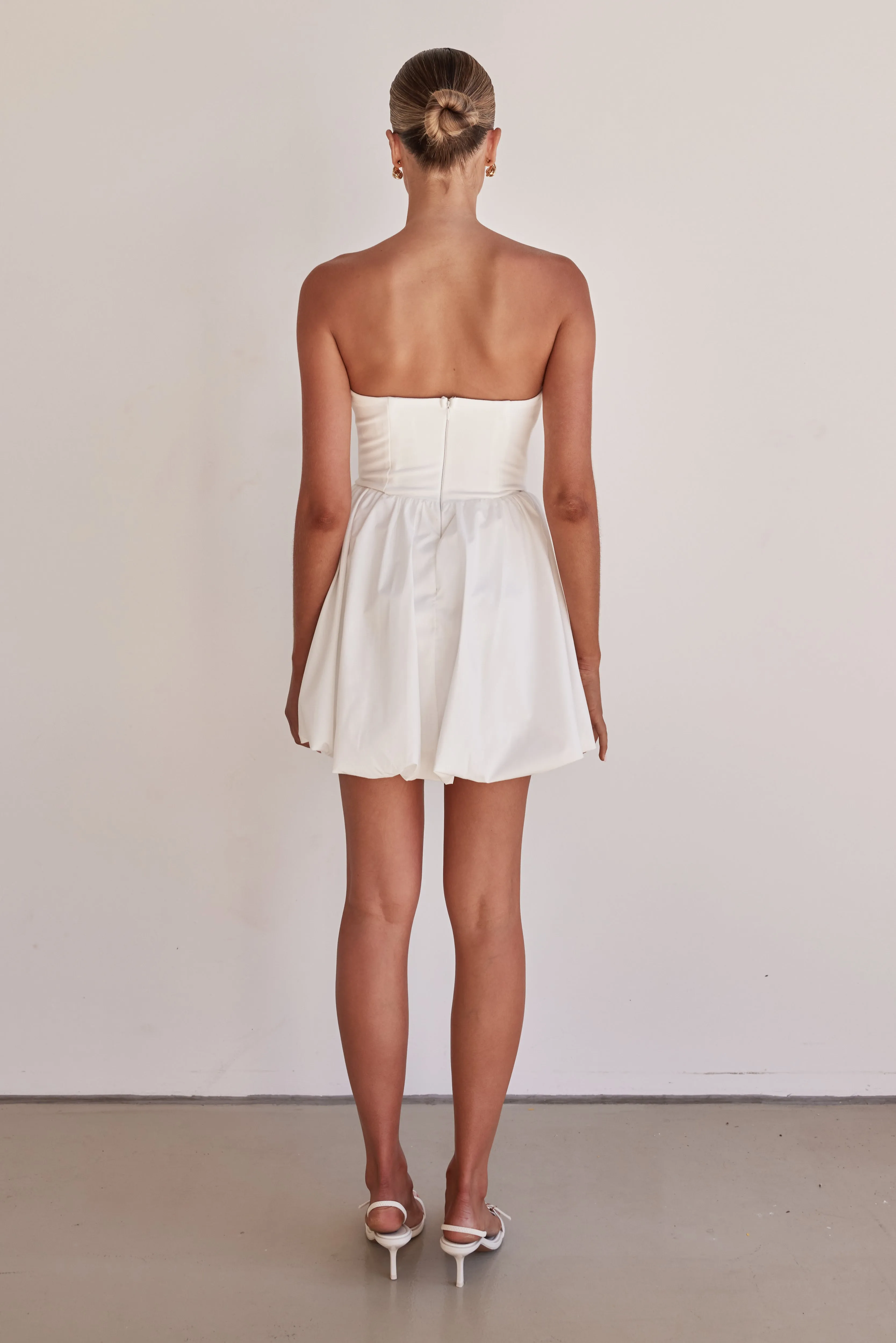 Niamh Mini Dress (White)