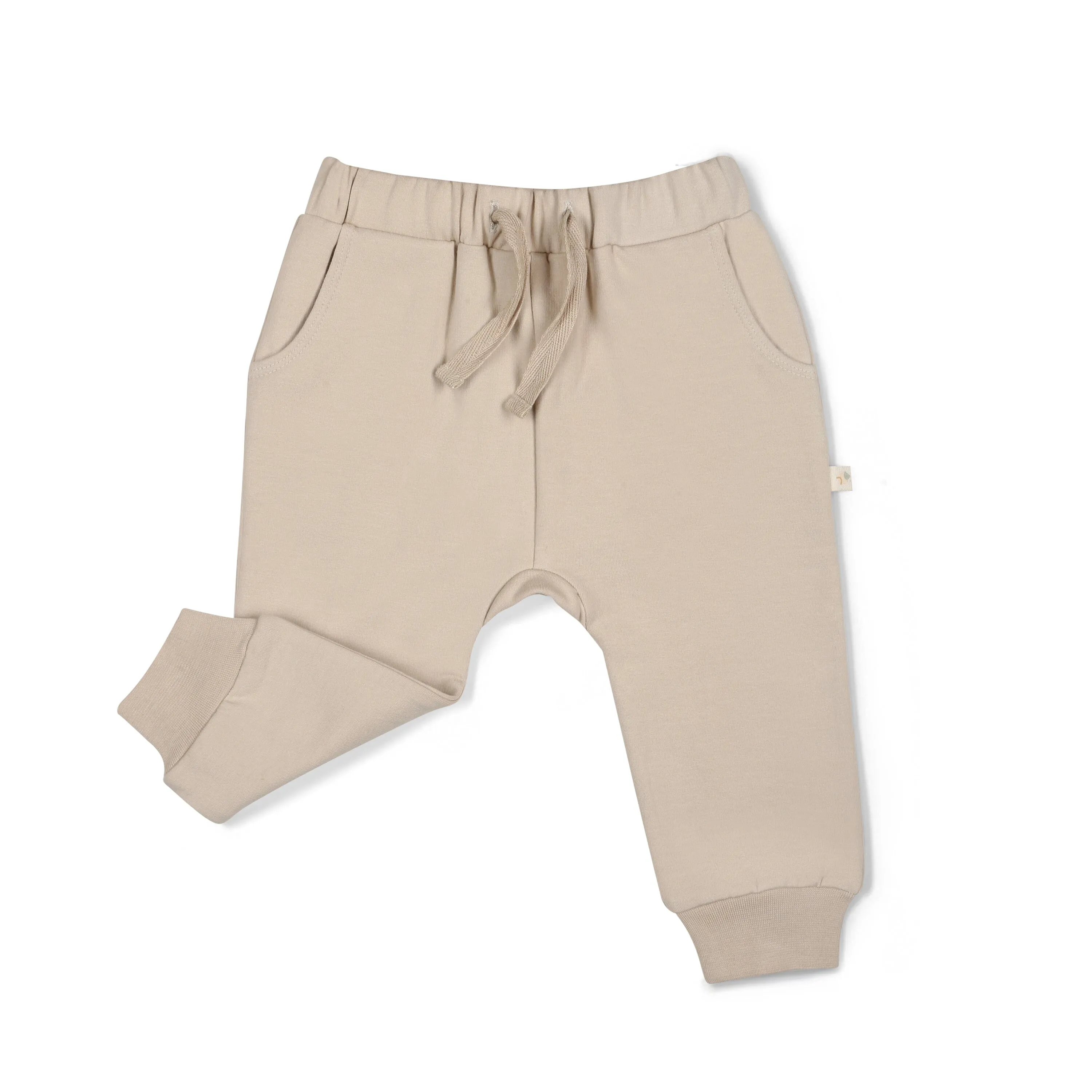 Organic Fleece Jogger Pants | Oat