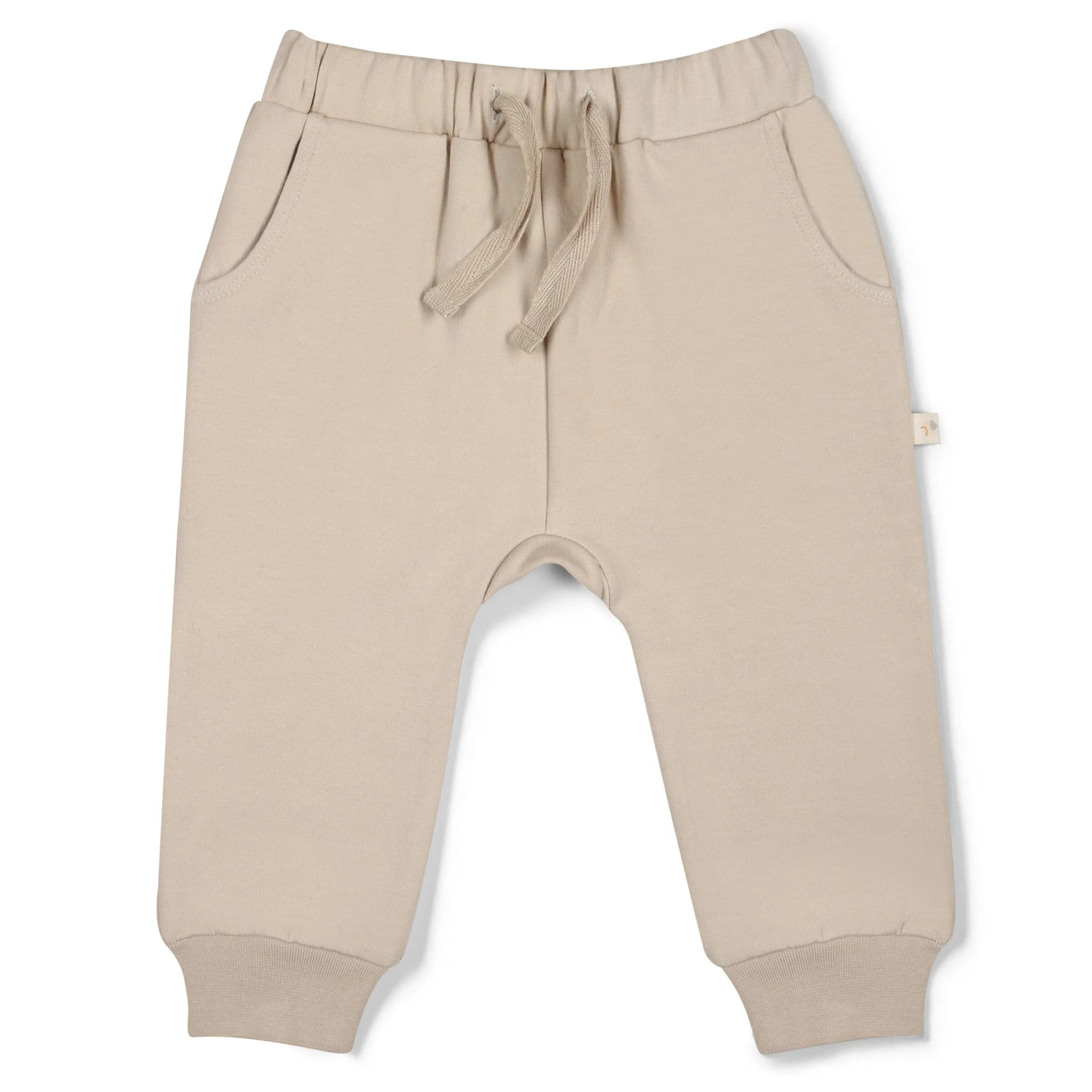 Organic Fleece Jogger Pants | Oat