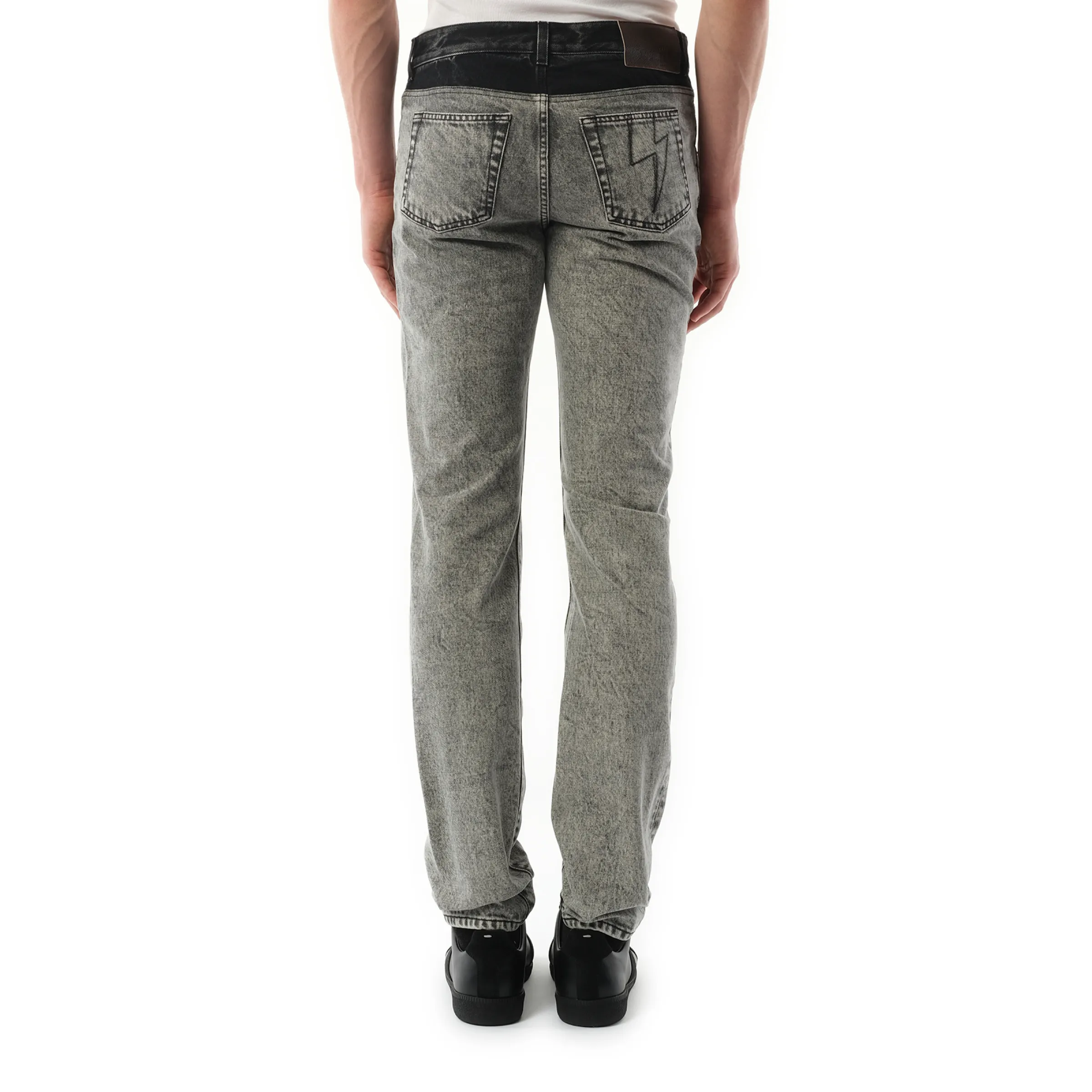 Slim Fit Jeans Black/Grey