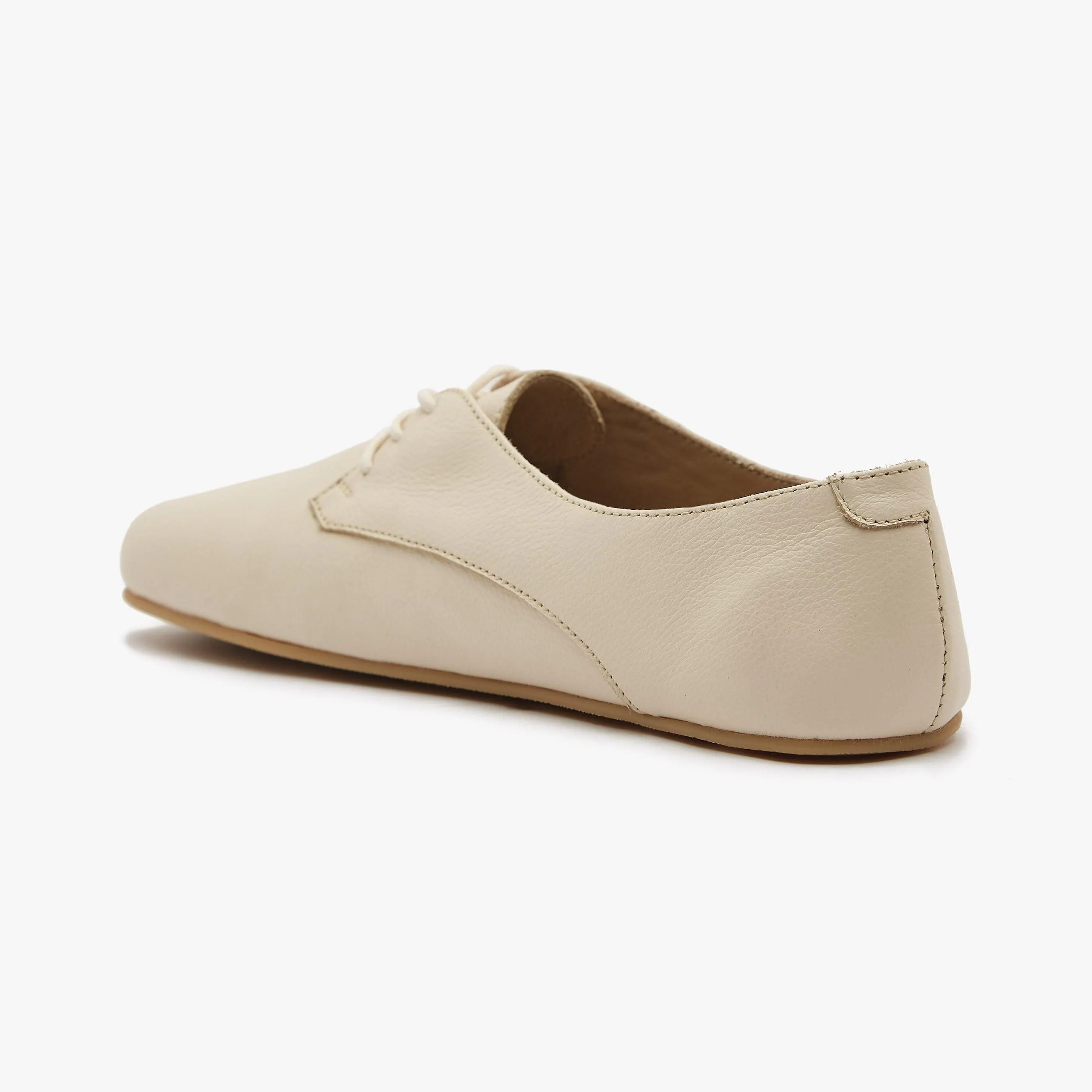 The New Derby - Final Sale | Natural Leather Women